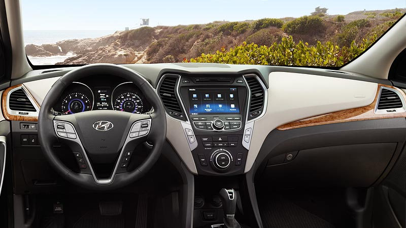 2016 Hyundai Santa Fe interior