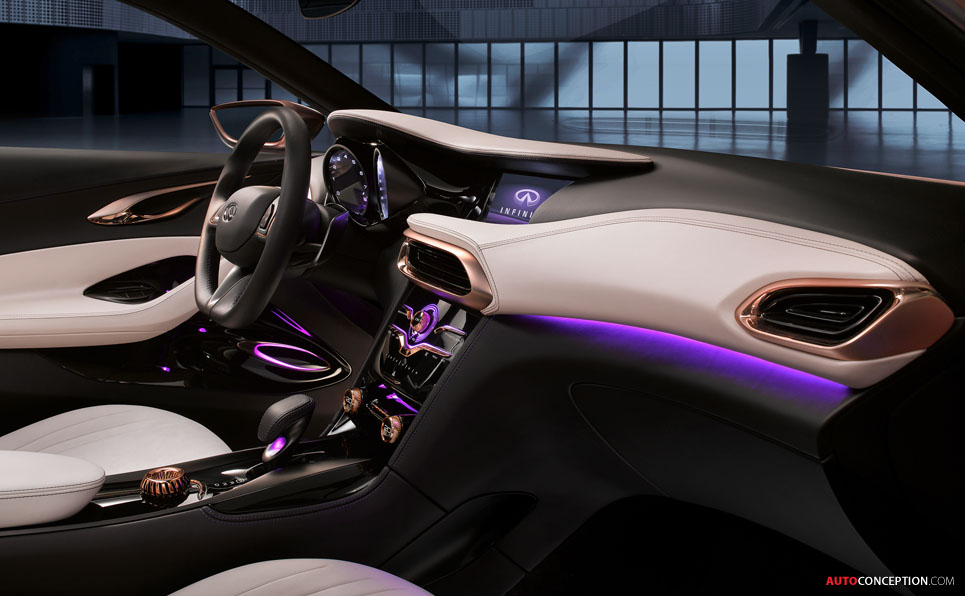 2016 Infiniti Q30 interior