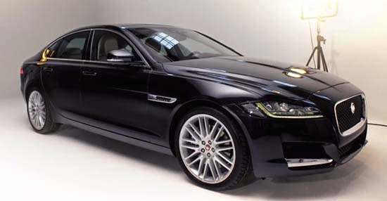 2016 Jaguar Xf black