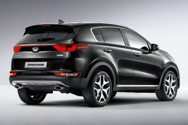 2016 Kia Sportage black