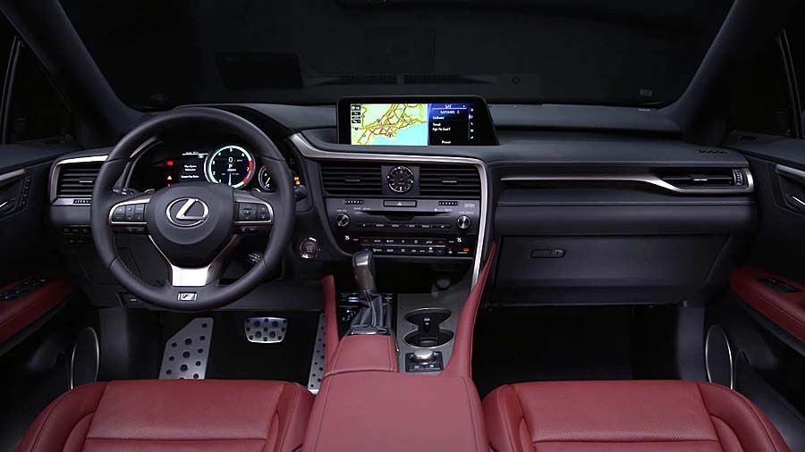 2016 Lexus Rx 350 interior