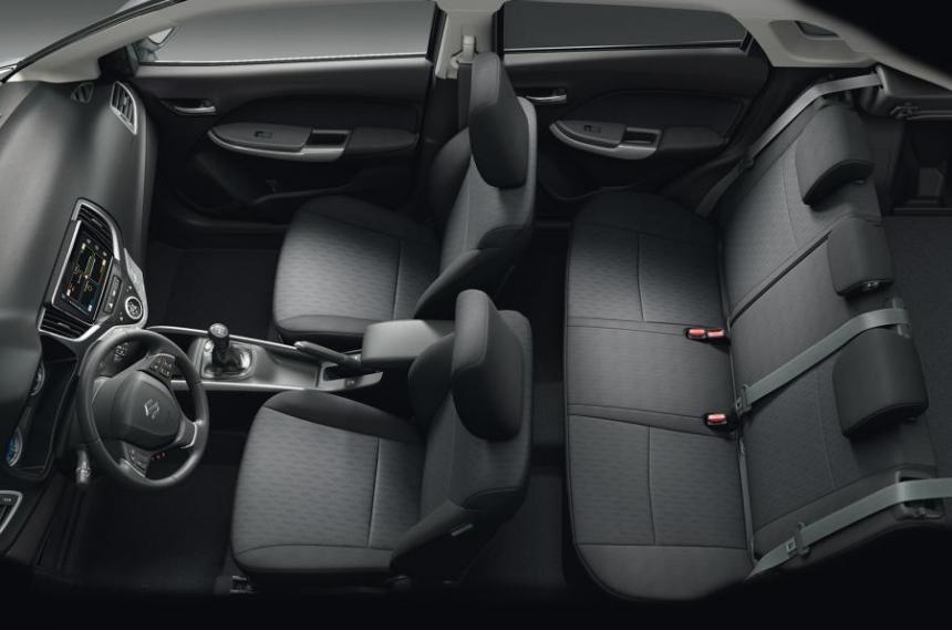 2016 Suzuki Baleno interior