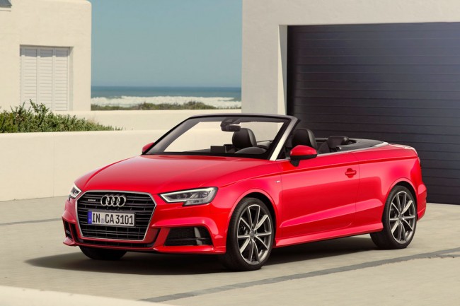 2017 Audi A3 red