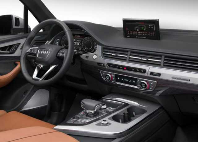 2017 Audi A7 interior