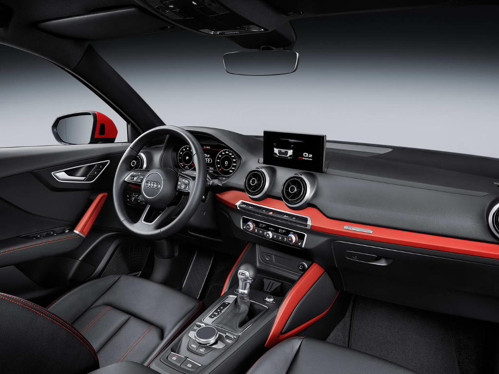 2017 Audi Q2 interior