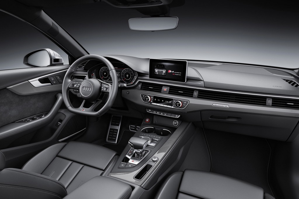 2017 Audi S4 interior