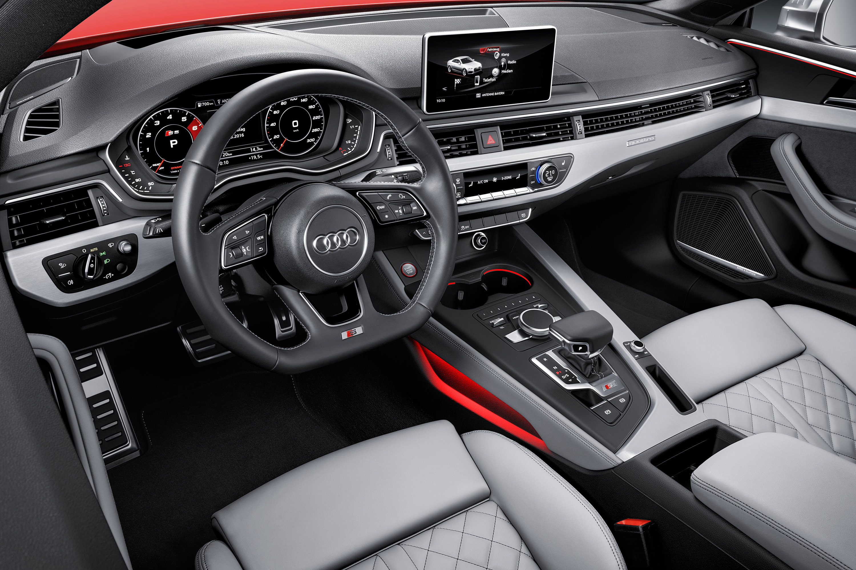 2017 Audi S5 interior