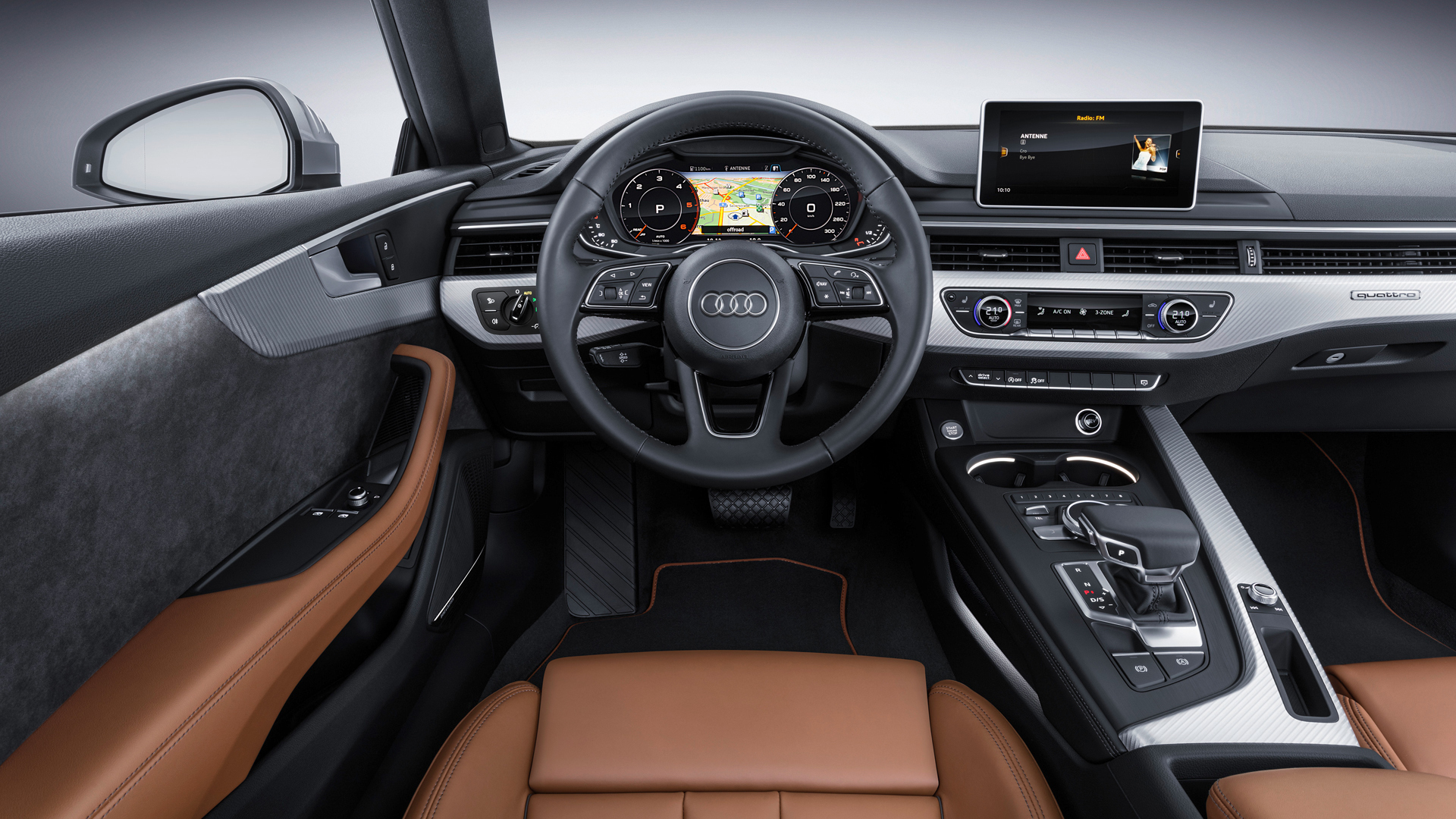 2017 Audi S5 interior
