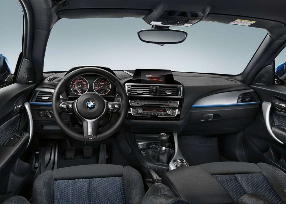 2017 Bmw 1 Series Sedan interior