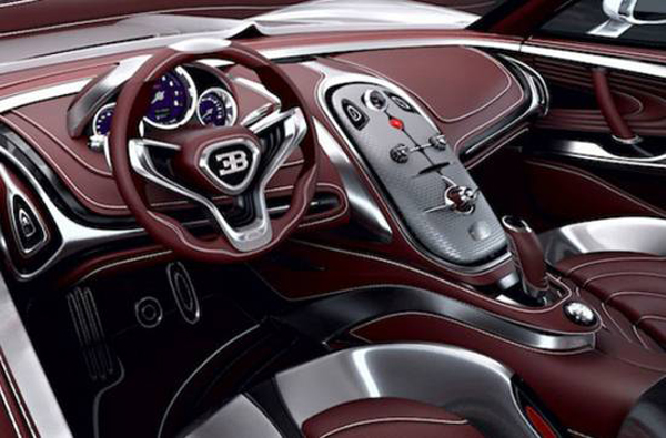 2017 Bugatti Chiron interior