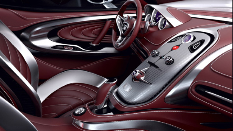 2017 Bugatti Chiron interior