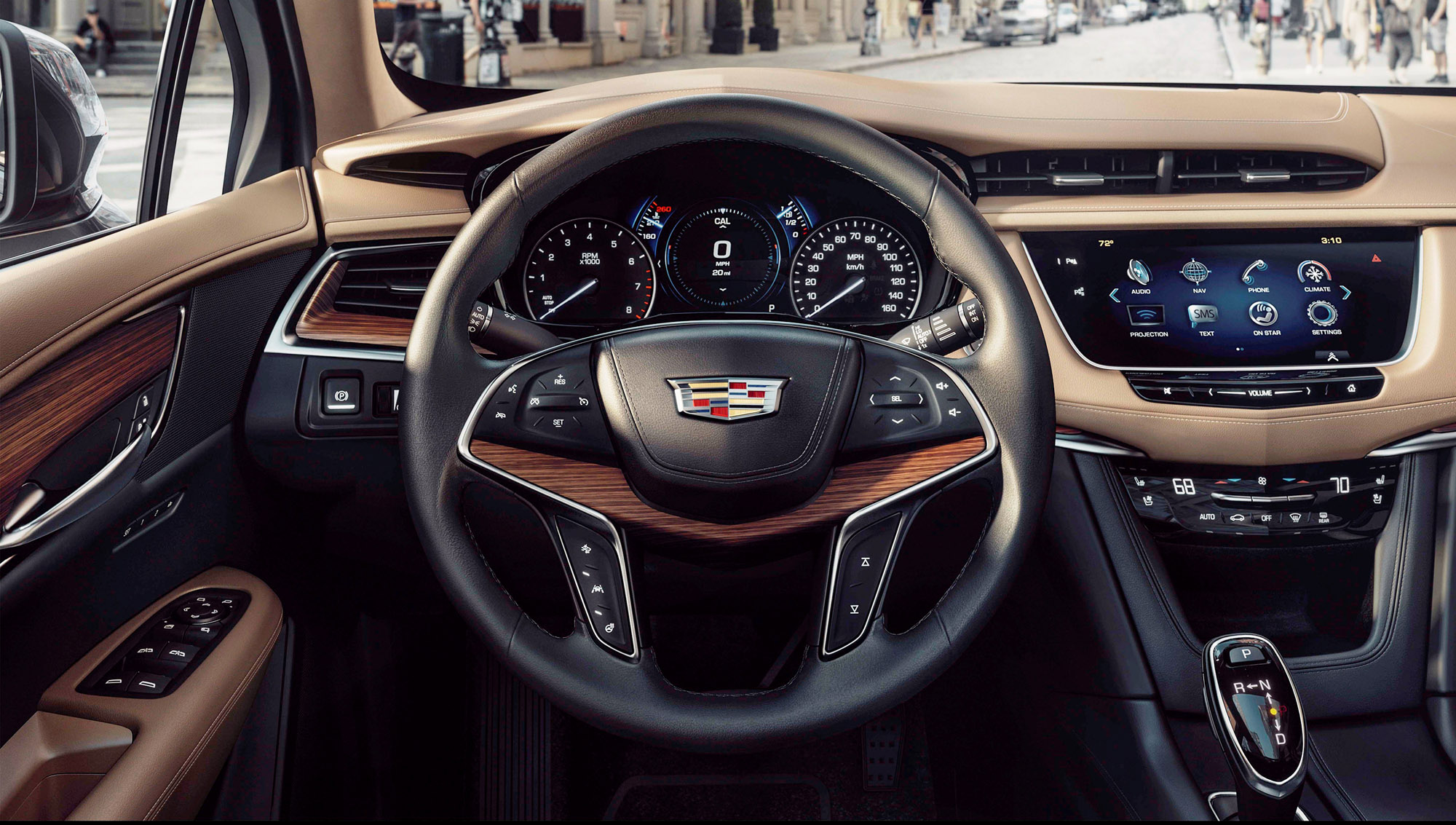 2017 Cadillac Xt5 interior