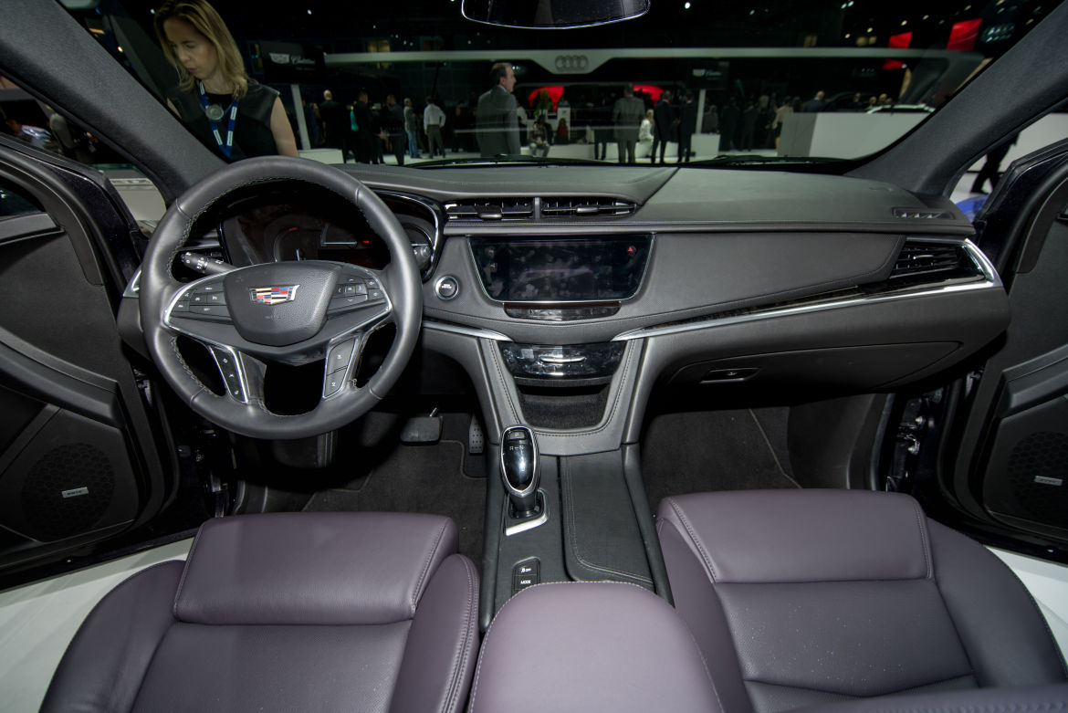 2017 Cadillac Xt5 interior