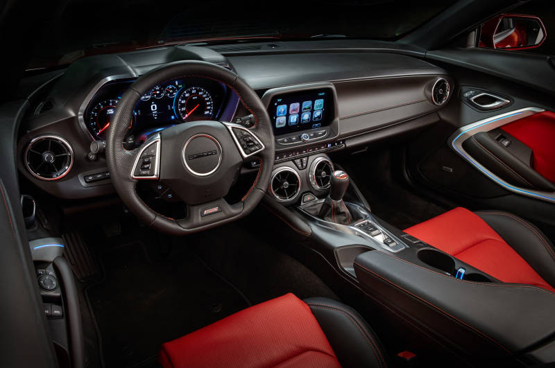 2017 Chevrolet Camaro Ss interior