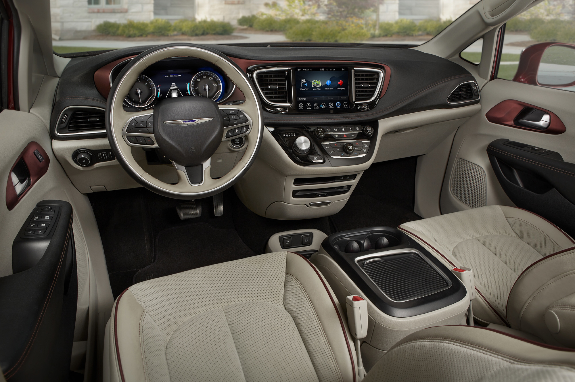 2017 Chrysler Pacifica interior
