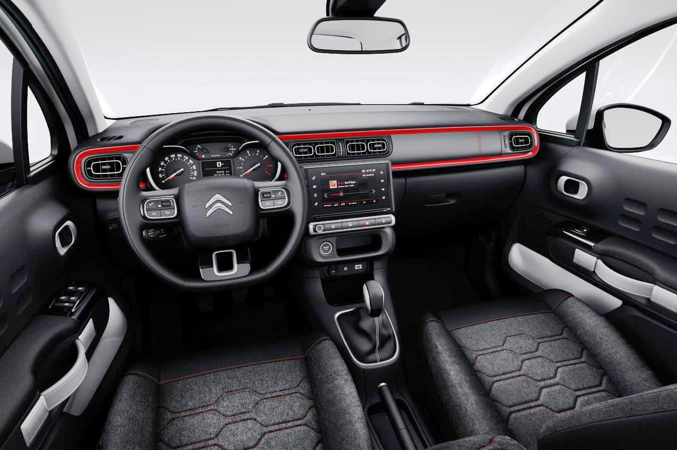 2017 Citroen C3 interior
