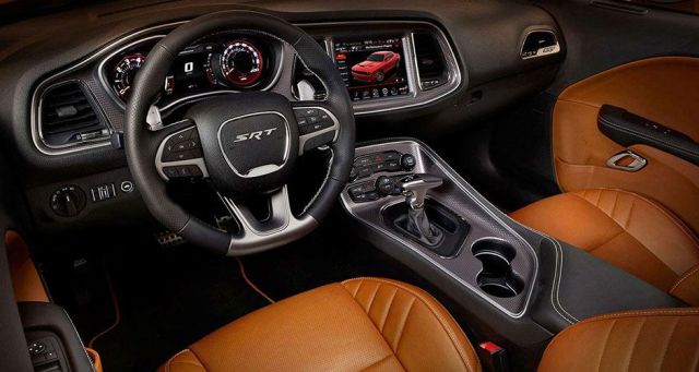 2017 Dodge Challenger interior