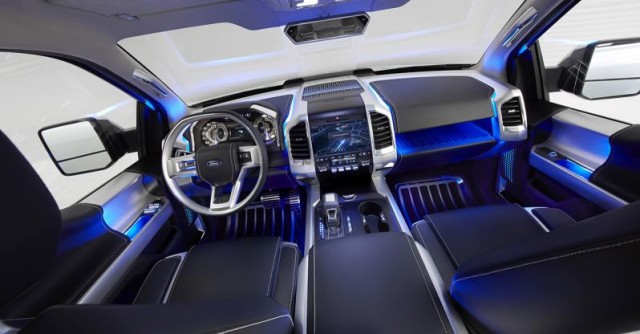 2017 Ford Bronco interior
