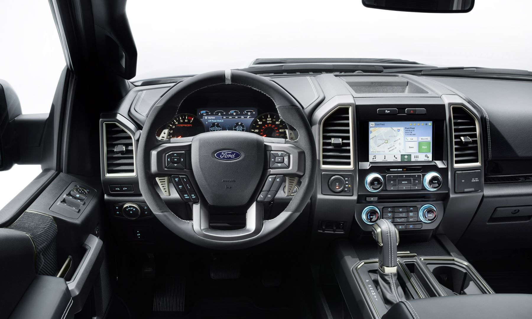 2017 Ford Bronco interior