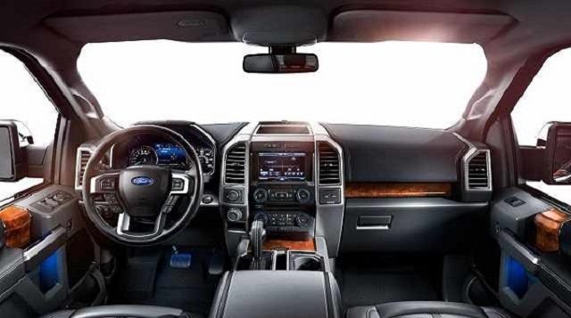 2017 Ford Bronco interior