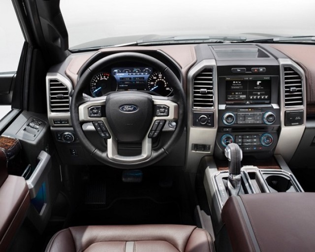 2017 Ford Bronco interior