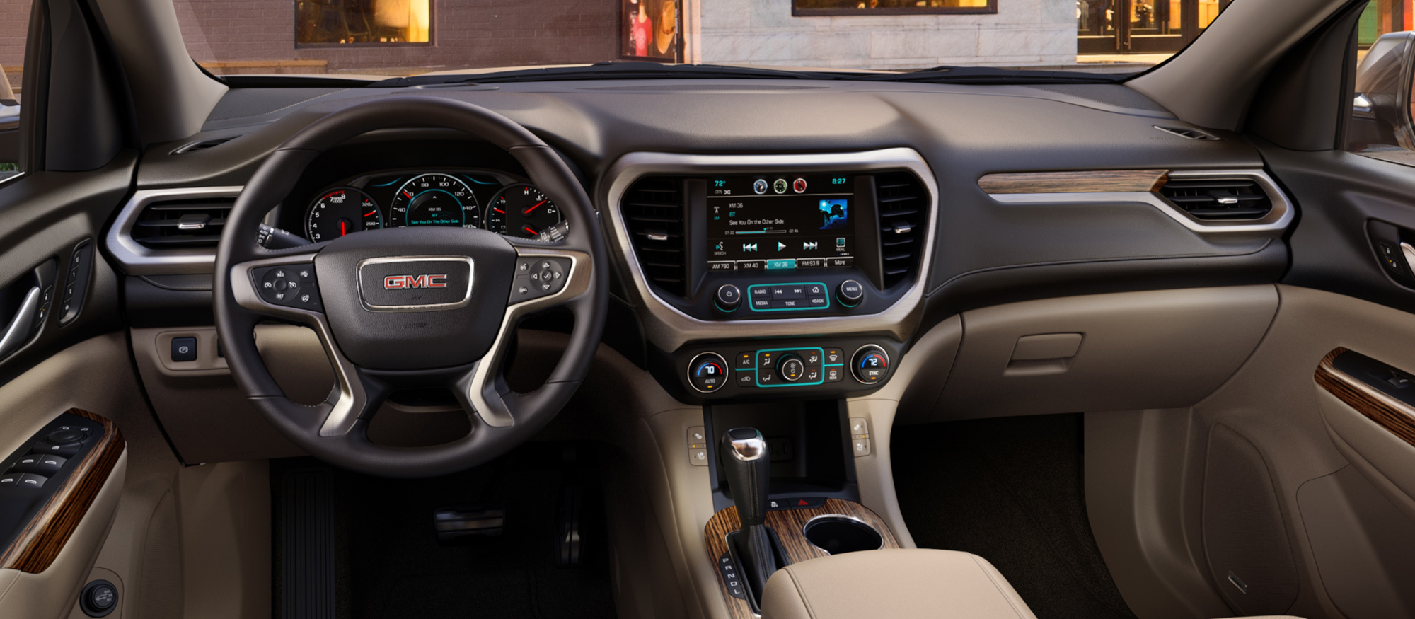 2017 Gmc Acadia interior