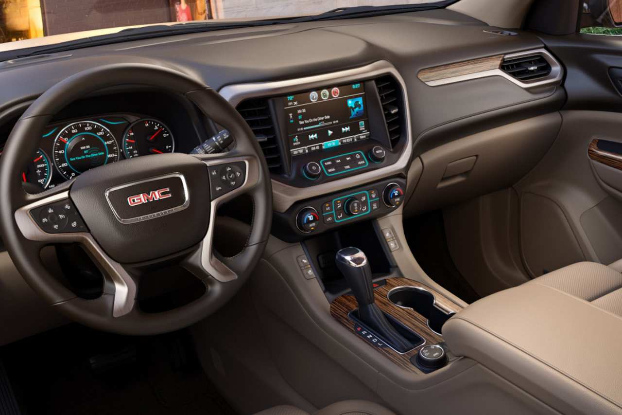 2017 Gmc Acadia interior