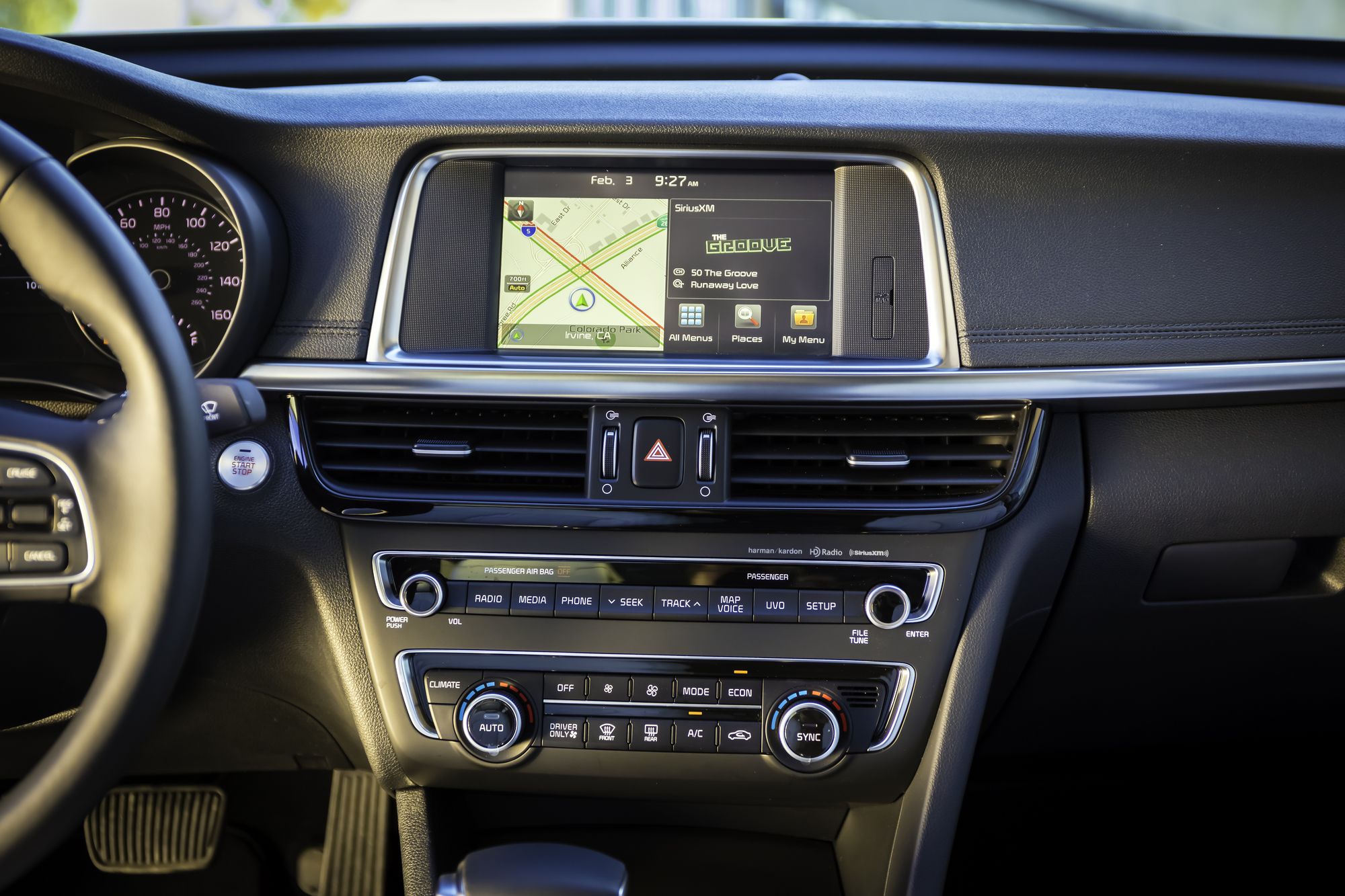 2017 Kia Optima Phev interior