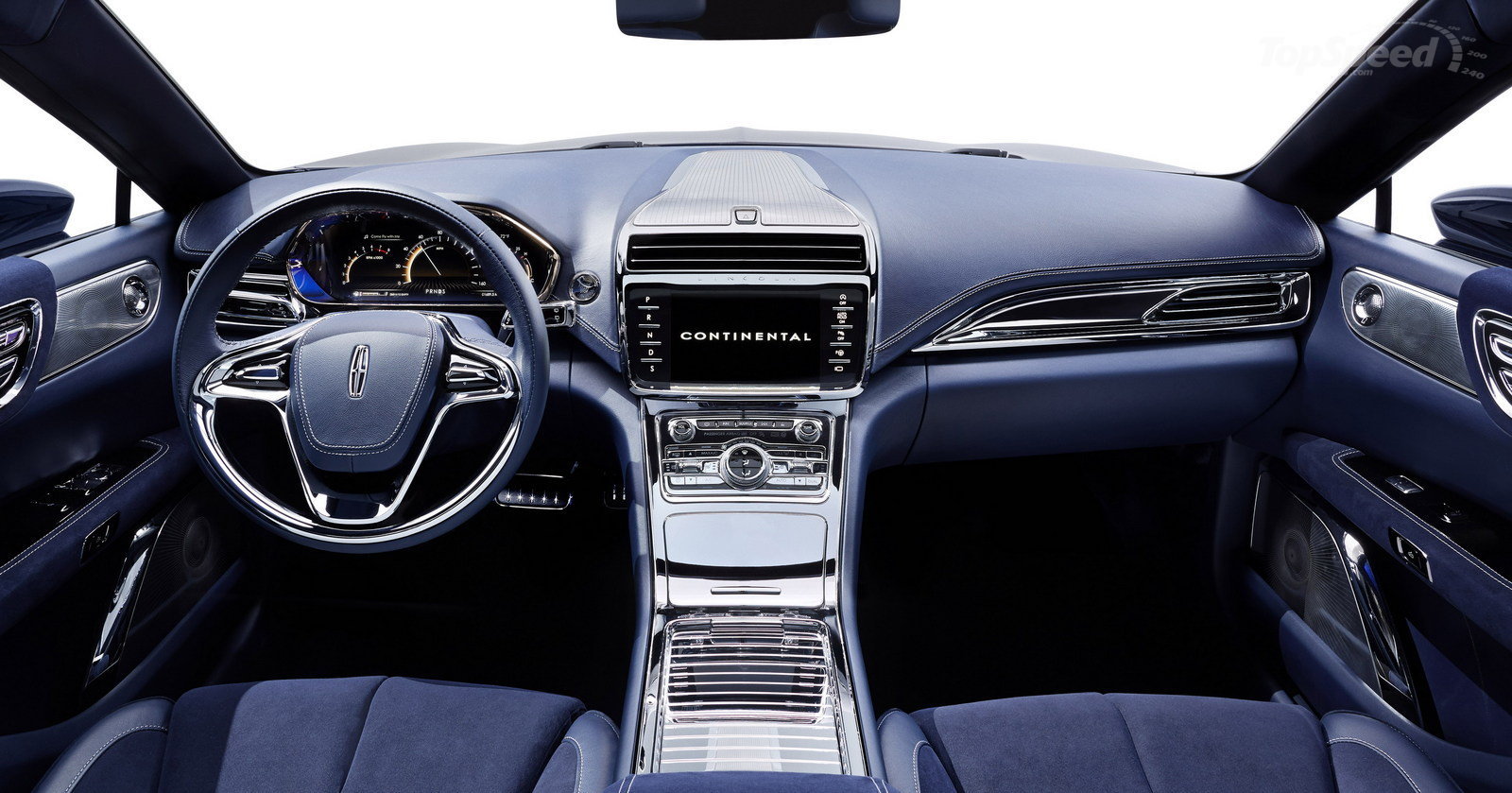 2017 Lincoln Continental interior