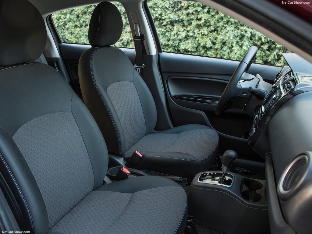 2017 Mitsubishi Mirage interior
