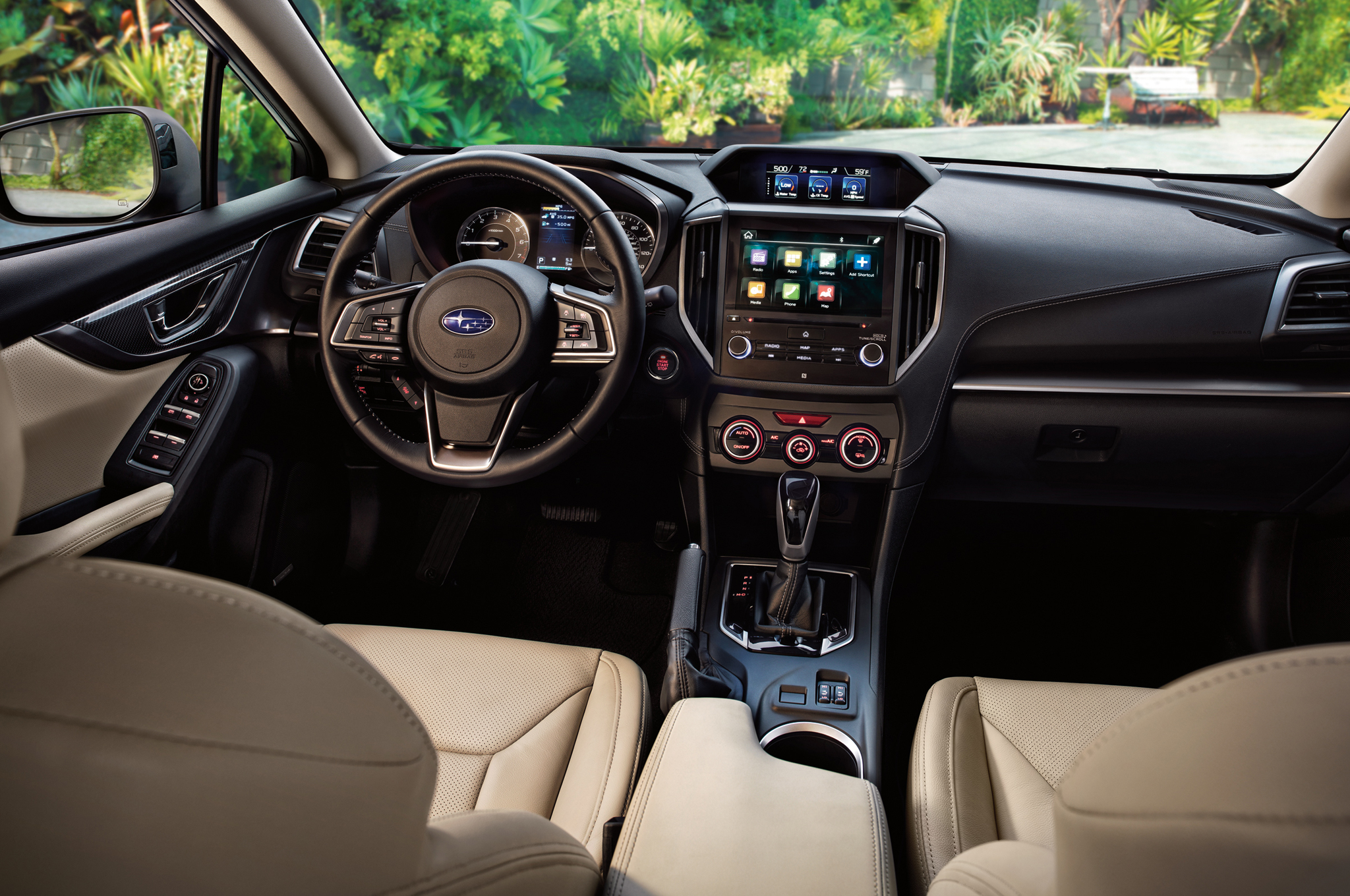 2017 Subaru Impreza interior