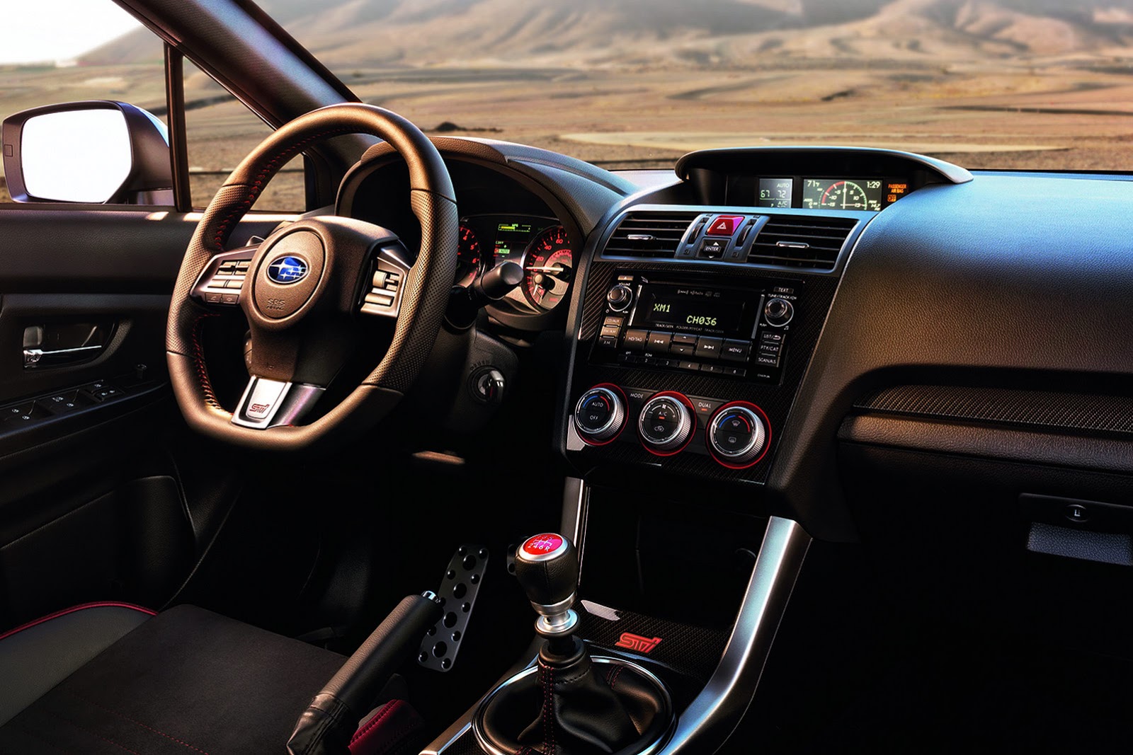2017 Subaru Impreza interior