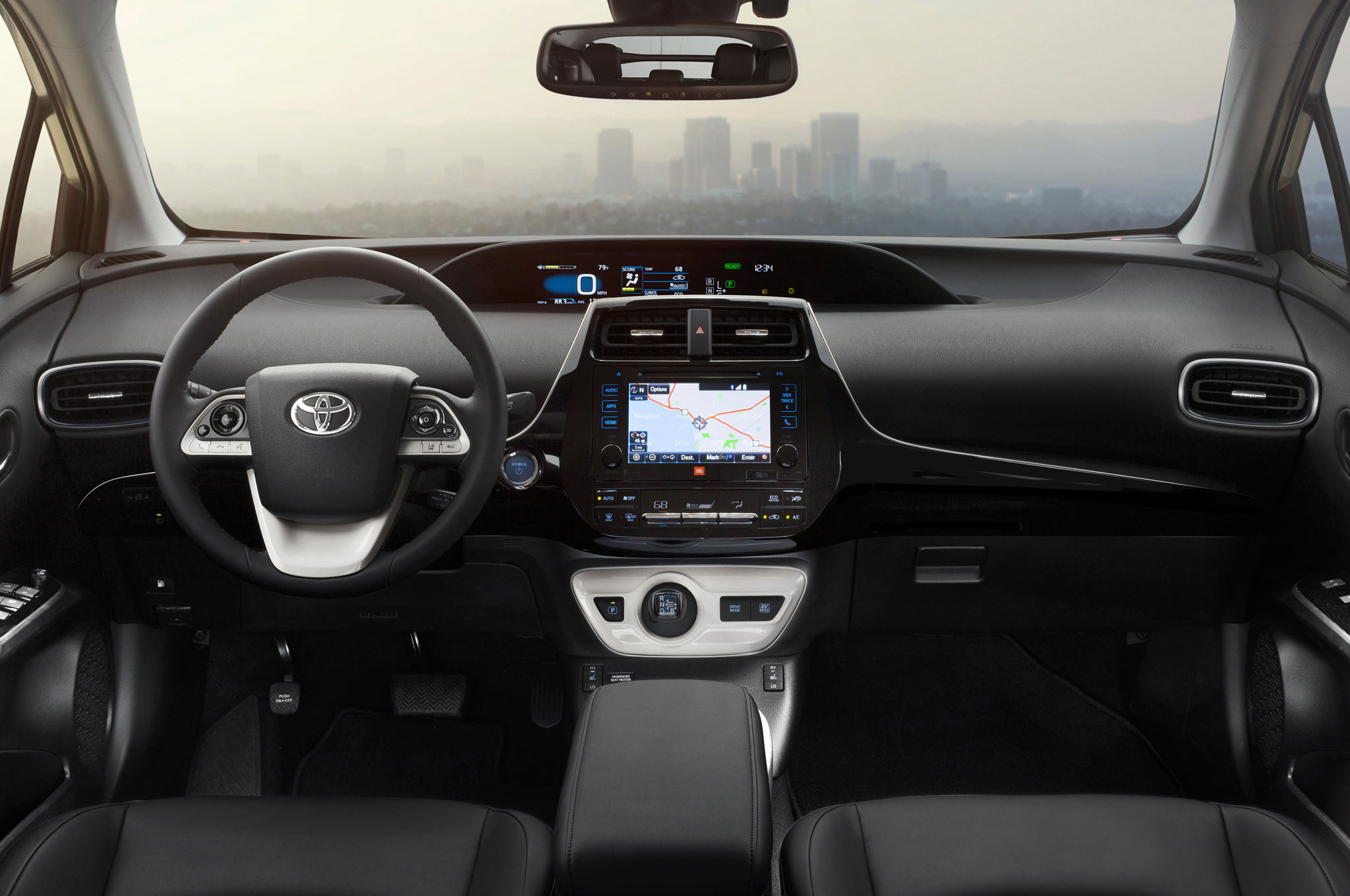 2017 Toyota Prius interior