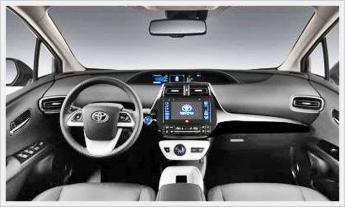 2017 Toyota Prius interior