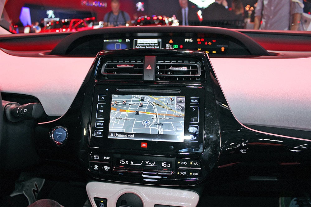 2017 Toyota Prius interior