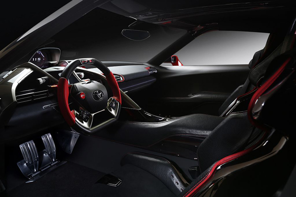 2017 Toyota Supra interior