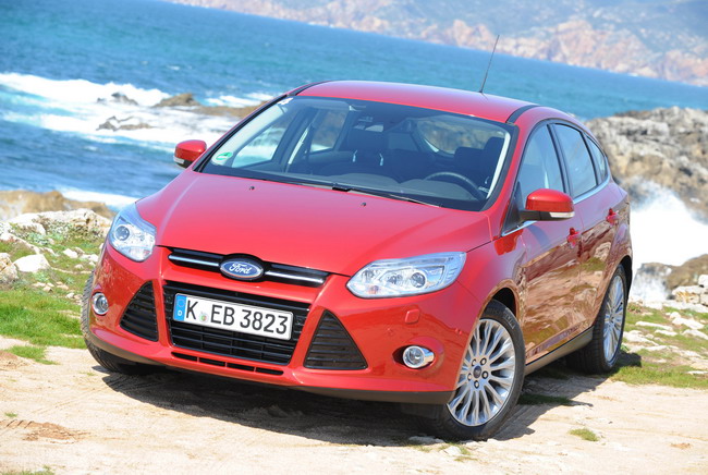 Red Ford focus